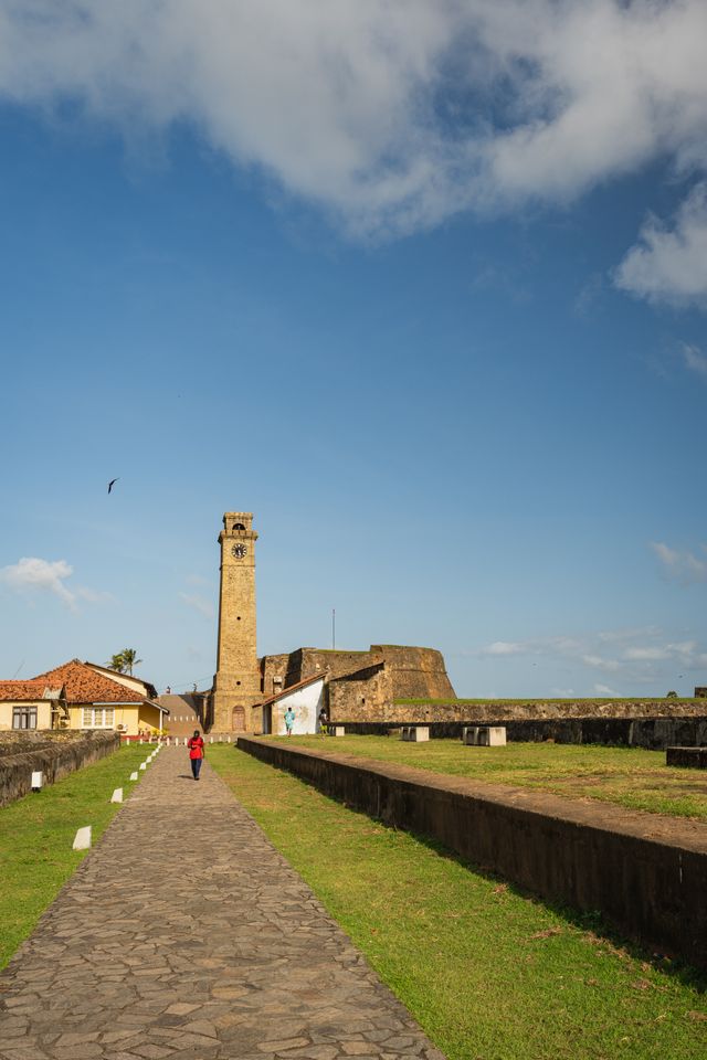 Clock tower in Galle Fort