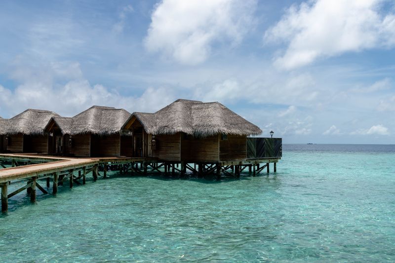 Overwater villas