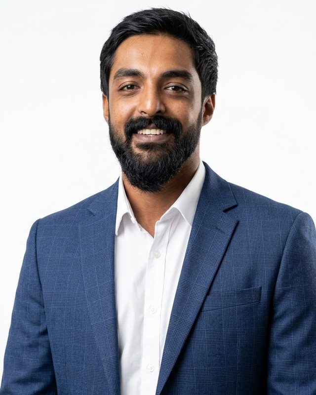 Portrait of Rukshan Rajakaruna